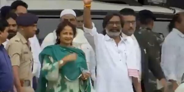 Former Jharkhand CM and JMM leader Hemant Soren released on bail from Ranchi's Birsa Munda Jail