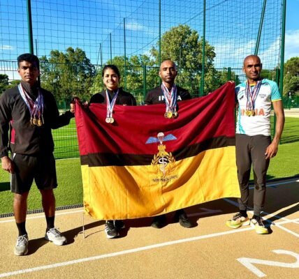 Four AFMS Officers create history in 43rd World Medical & Health Games in Saint-Tropez, France