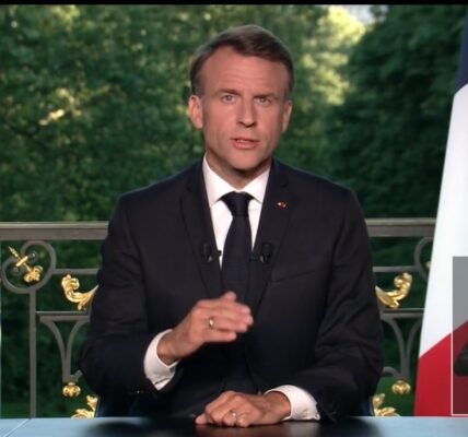 French President Emmanuel Macron calls for early parliamentary elections after defeat in European Parliament vote