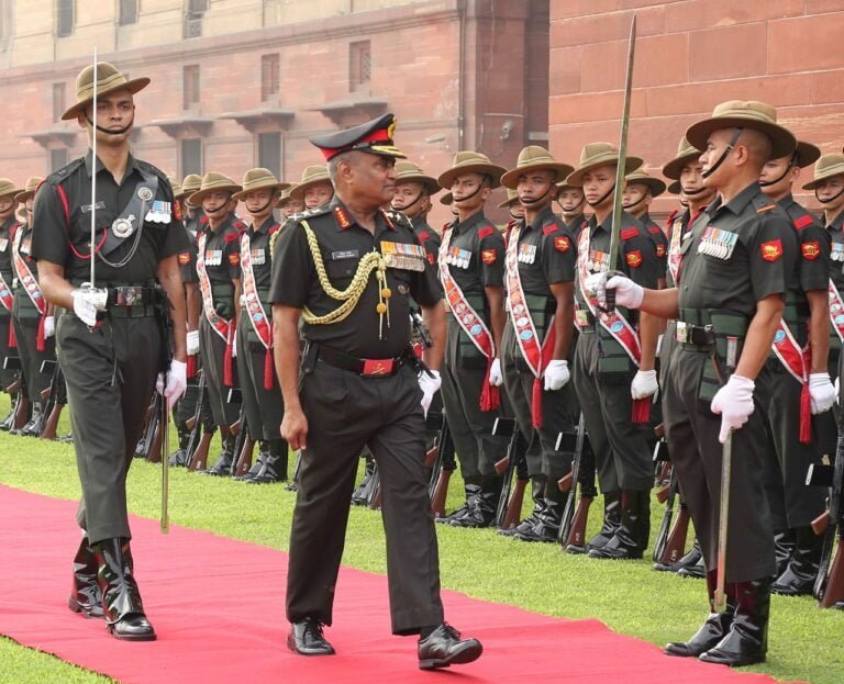 General Manoj Pandey retired as Chief of Army Staff