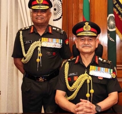 General Upendra Dwivedi took over as Army Chief