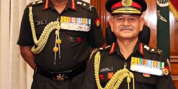 General Upendra Dwivedi took over as Army Chief
