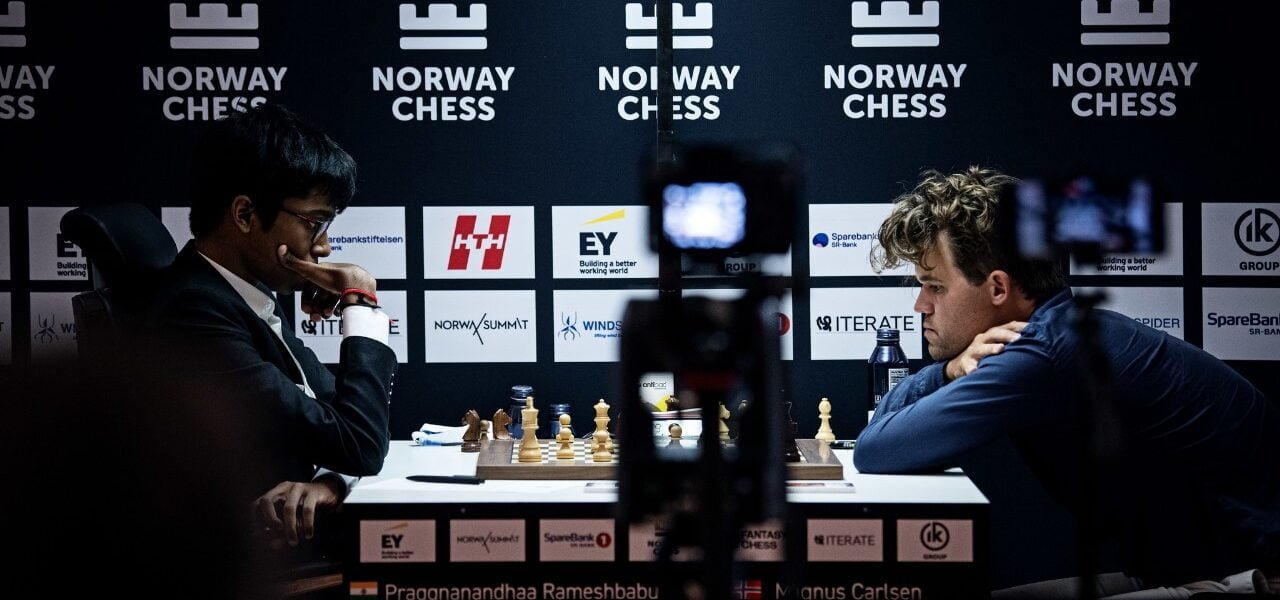 Grandmaster Rameshbabu Praggnanandhaa created history by defeating world number 1 Magnus Carlsen in the third round of Norway Chess 2024