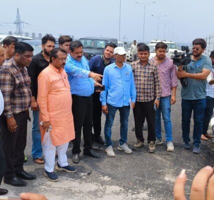 Harsh Malhotra visits site to review progress of Delhi Dehradun Expressway; also inspects National Highway 709B