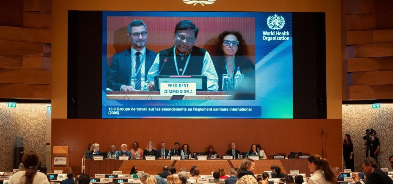 Health Secretary Apurva Chandra delivered his valedictory address as Chair of Committee A of the 77th World Health Assembly in Geneva yesterday