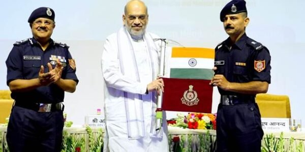 Home Minister Amit Shah today welcomed the successful return of NDRF's second mountaineering expedition 'Vijay' in New Delhi