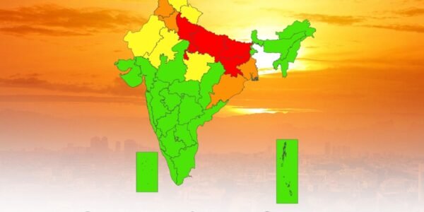 IMD issued an orange alert for hot winds in parts of North and East India