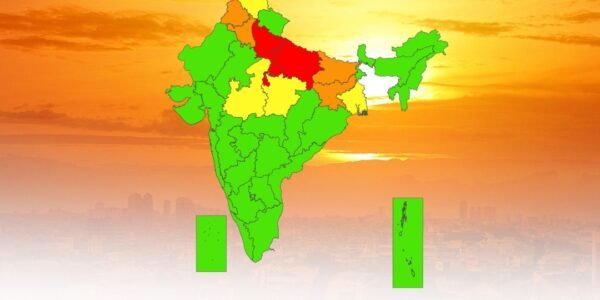 IMD issued an orange alert for severe heat for the next two days in the North-West, North and East regions
