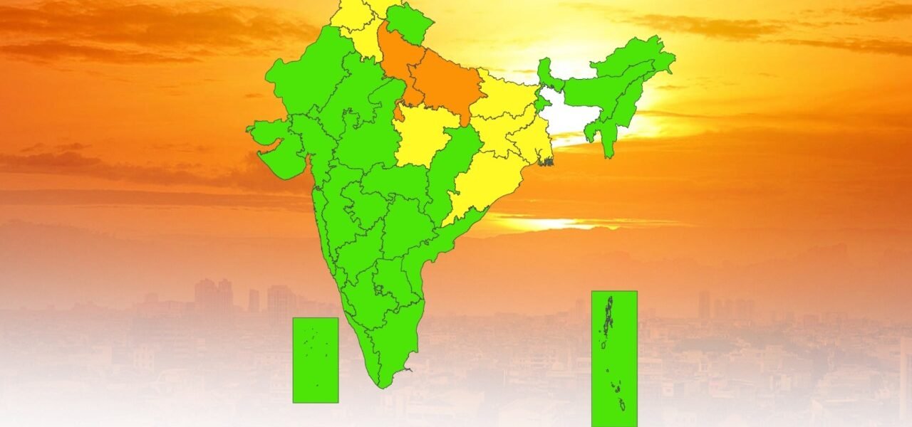 IMD predicted hot winds in eastern and central India for the next four days