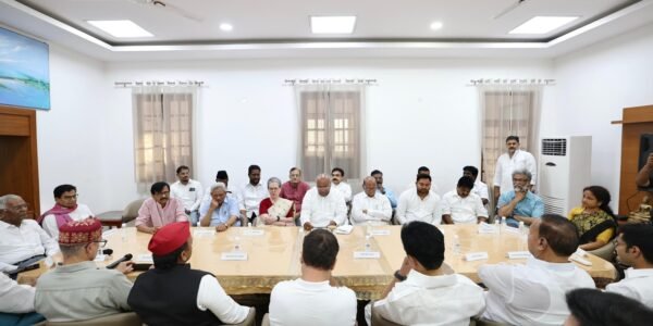 INDIA Alliance partners held a meeting in New Delhi to decide the strategy for forming the government at the center