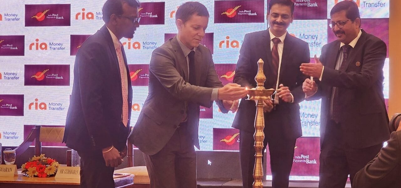 India Post Payments Bank collaborates with Ria Money Transfer to provide more efficient money transfer services in rural India