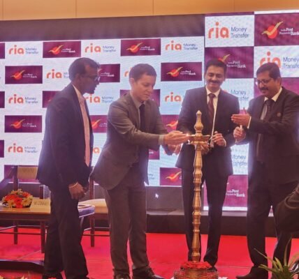 India Post Payments Bank collaborates with Ria Money Transfer to provide more efficient money transfer services in rural India