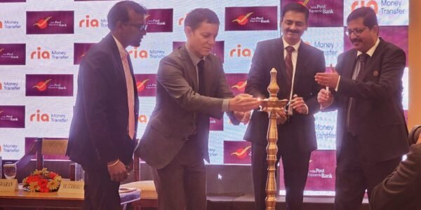 India Post Payments Bank collaborates with Ria Money Transfer to provide more efficient money transfer services in rural India