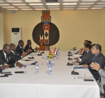 India and Togo discuss ways to strengthen their bilateral ties