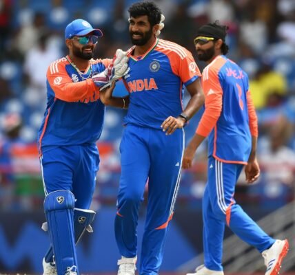 India beat Australia by 24 runs in a Super 8 match in the T20 Cricket World Cup