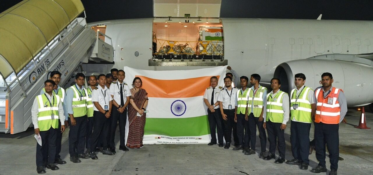 India sends humanitarian aid to landslide-hit Papua New Guinea