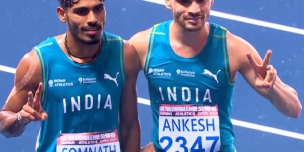 India won three gold, three silver and one bronze medal in Taiwan Athletics Open