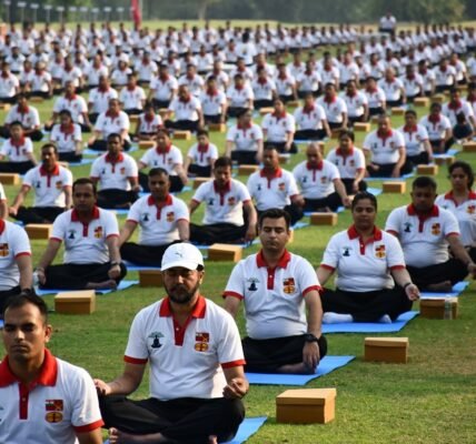 Indian Army celebrates 10th International Yoga Day across the country, celebrating the eternal practice of unity and harmony