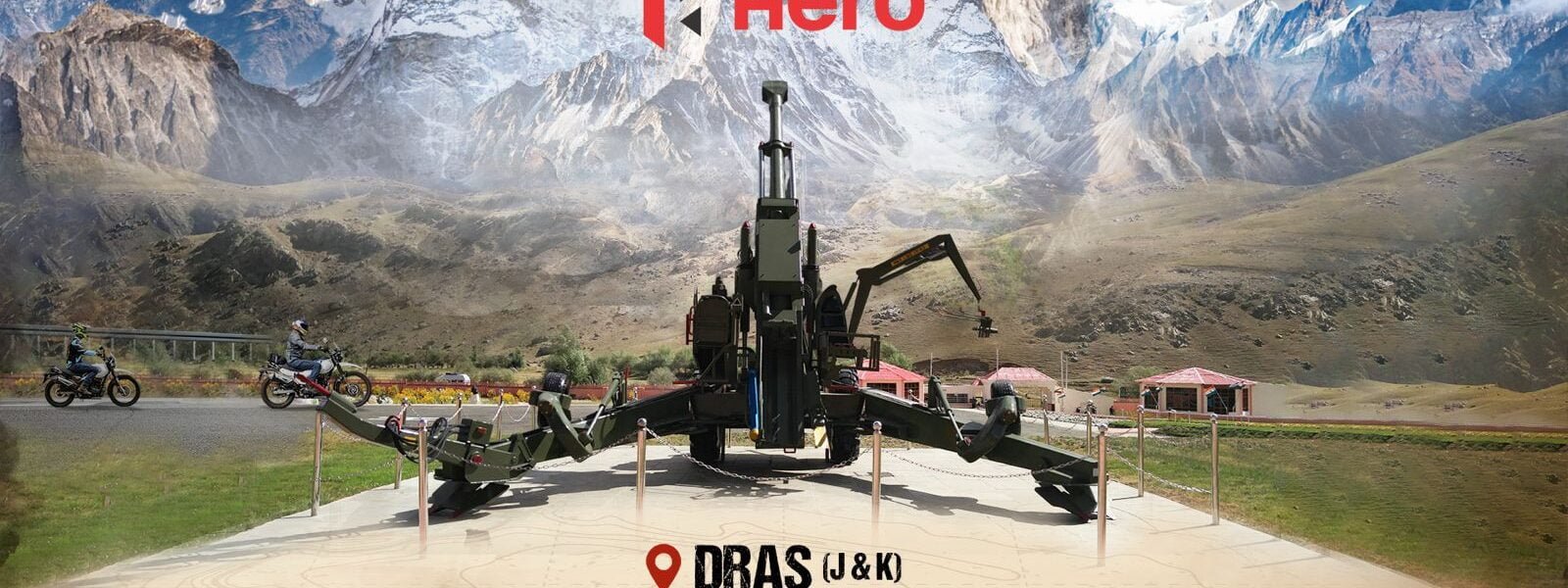 “Indian Army's 'D5' Motorcycle Expedition” started to commemorate 25 years of Kargil Vijay