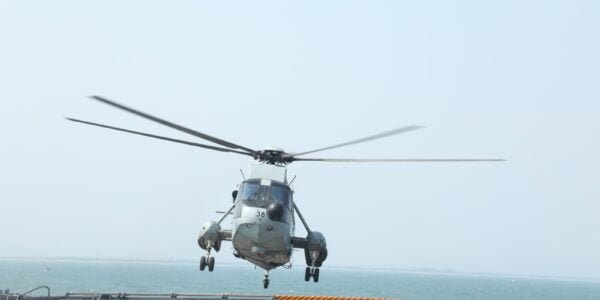Indian Navy bids farewell to UH-3H helicopter