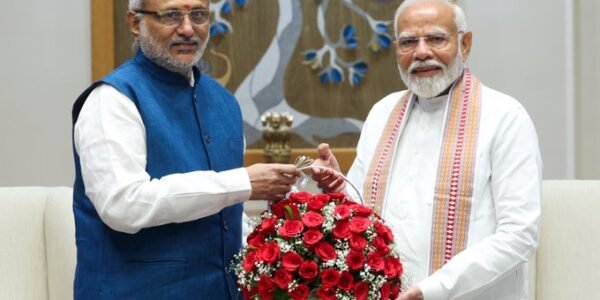 Jharkhand Governor meets Prime Minister Narendra Modi