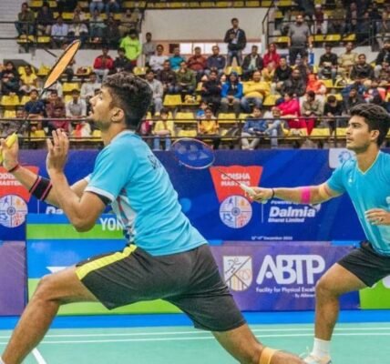 Krishna Prasad and Sai Pratik reached the pre-quarterfinals of men's doubles in US Open badminton tournament