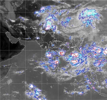Light to moderate rainfall is expected in Northeast, Terai region of West Bengal and Sikkim during the next seven days IMD