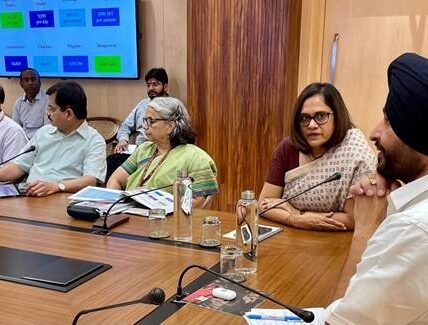 Minister of State for Railways Ravneet Singh held a high-level review meeting with members of the Railway Board