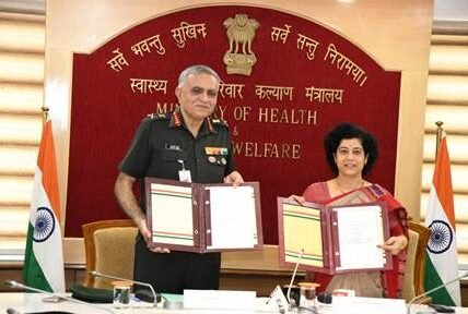 Ministry of Health and Ministry of Defence sign MoU to set up dedicated Tele Manas Cell for Armed Forces