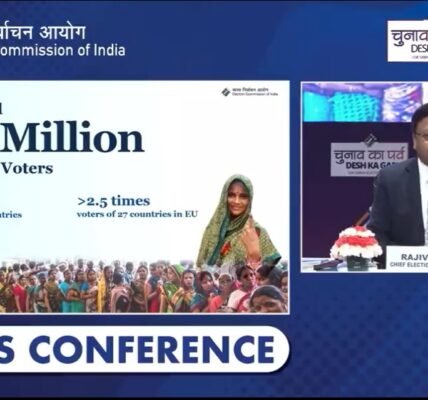 More than 64 crore voters participated in the Lok Sabha elections, creating a world record CEC Rajiv Kumar
