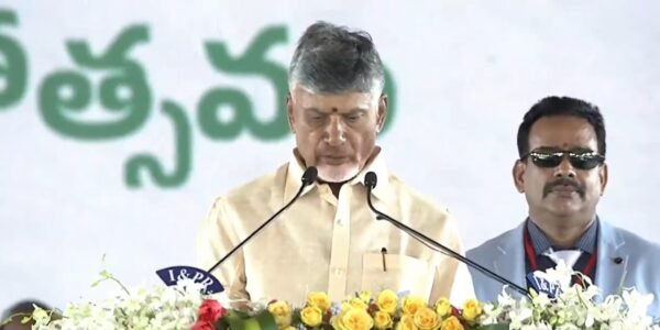 N. Chandrababu Naidu sworn in as Chief Minister of Andhra Pradesh