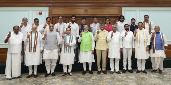 NDA-leaders-met-at-7-LKM-the-residence-of-PM-Narendra-Modi-in-Delhi-today