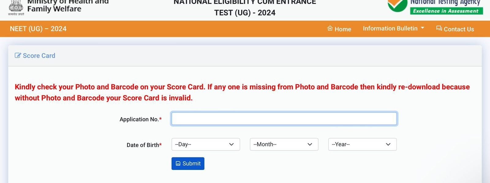 NEET UG Result 2024