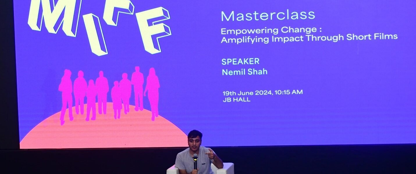 National Award winner Nemil Shah shares secrets of filmmaking at 18th Mumbai International Film Festival