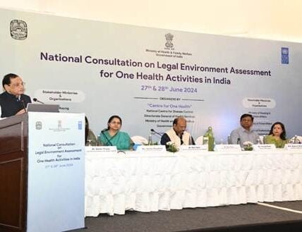 National Consultation on Assessment of Legal Environment for Health Activities in India inaugurated in New Delhi today