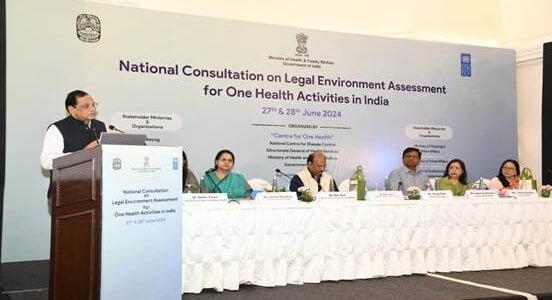 National Consultation on Assessment of Legal Environment for Health Activities in India inaugurated in New Delhi today