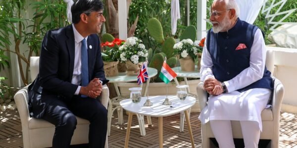 PM Modi held a bilateral meeting with the Prime Minister of the United Kingdom Rishi Sunak on the sidelines of the G7 Summit