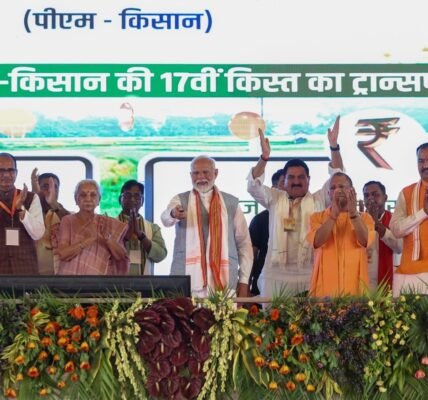 PM Modi releases 17th instalment of around Rs 20,000 crore under PM-KISAN in Varanasi today