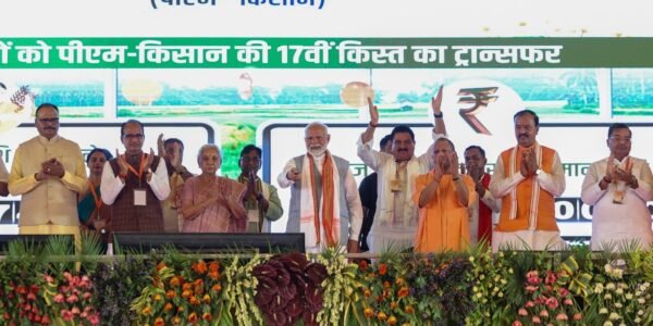 PM Modi releases 17th instalment of around Rs 20,000 crore under PM-KISAN in Varanasi today
