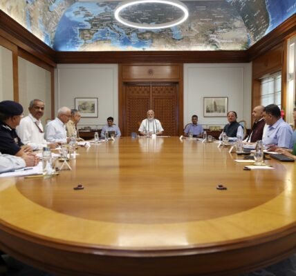 PM Modi reviews flood situation in Northeast and severe heat wave across the country