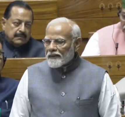 PM Narendra Modi addressed the Lok Sabha after Om Birla was elected Speaker of the House