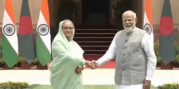 PM Narendra Modi held a bilateral meeting with Bangladesh Prime Minister Sheikh Hasina