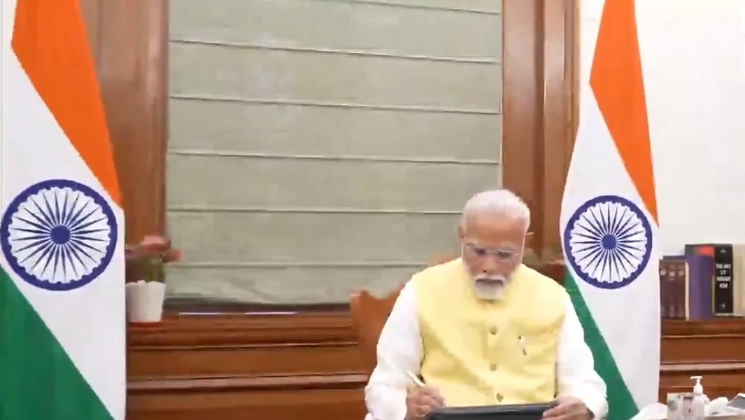 PM Narendra Modi took charge as Prime Minister in New Delhi today