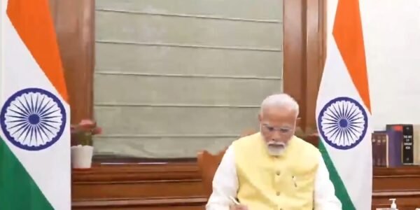 PM Narendra Modi took charge as Prime Minister in New Delhi today