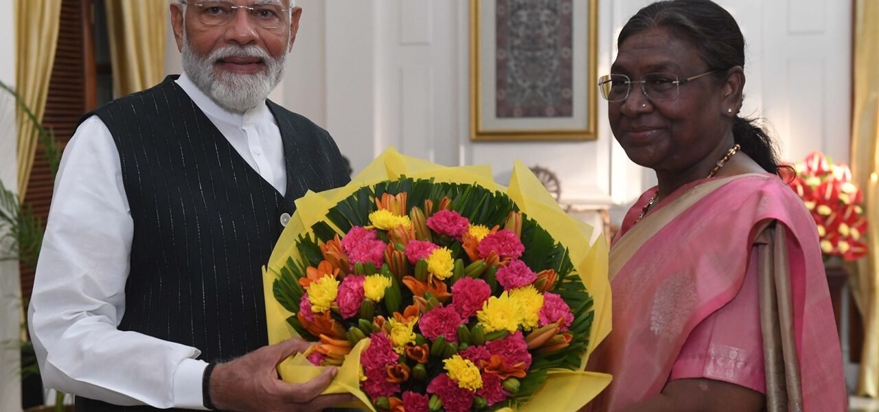 President invites newly elected PM Narendra Modi to form new government at the Centre, swearing-in ceremony tomorrow