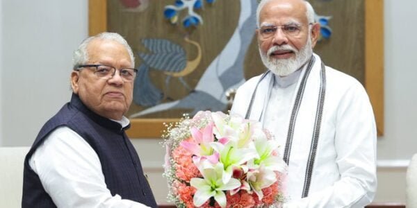 Rajasthan Governor Kalraj Mishra met PM Modi today