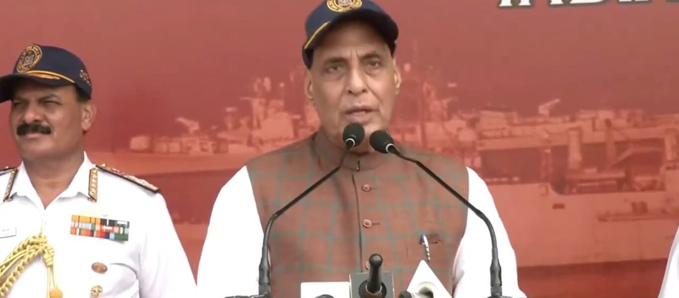 Rajnath Singh reviews operational preparedness of Indian Navy on eastern seaboard of Vizag