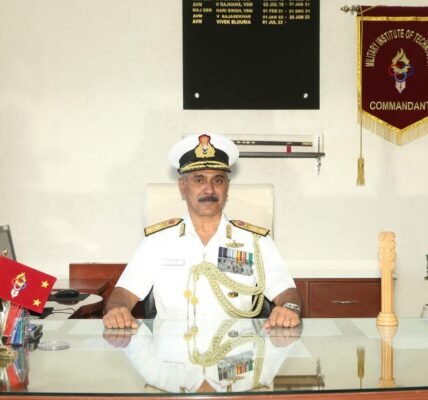 Rear Adm Nelson D’Souza takes over as Commandant, Military Institute of Technology, Pune