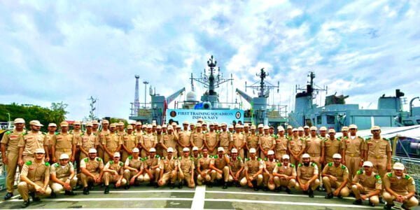 Royal Saudi Naval Forces (RSNF) trainees join 1st Training Squadron (1TS)