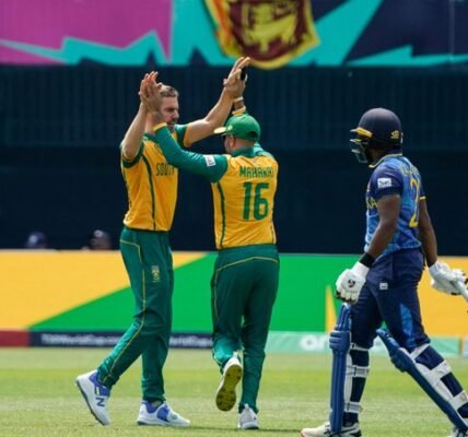 South Africa beat Sri Lanka by ten wickets in T20 Cricket World Cup